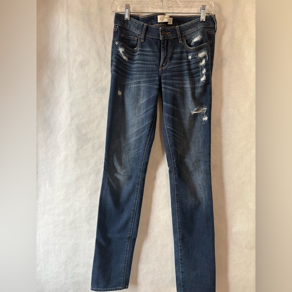 Abercrombie & Fitch Dark Blue Skinny Jeans